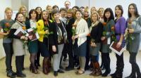 2013 г. М. В. Осорина и выпускники программы (Детская практическая психология).jpg